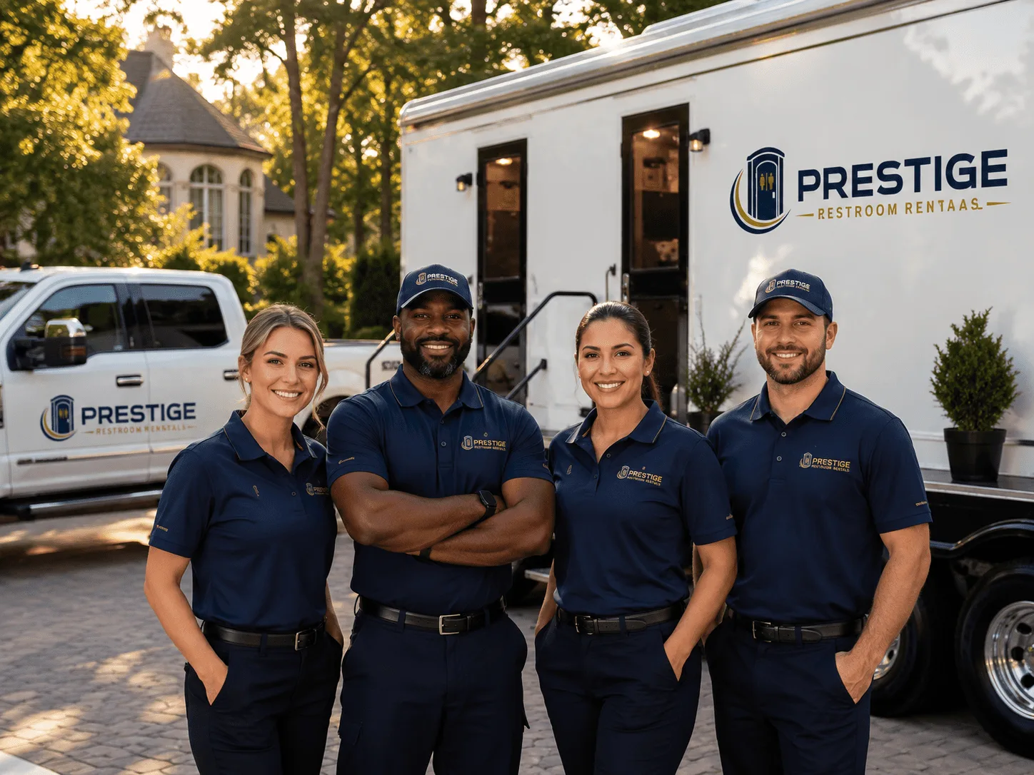 Trusted Luxury Portable Restrooms company in Harris, MO